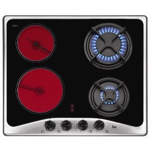 כיריים קרמיות משולבות גז Teka EF 60 2P 2G AI AL מתצוגה