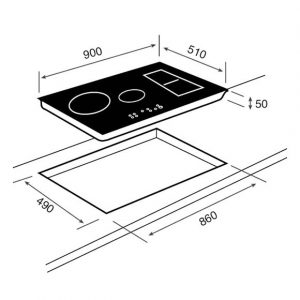 כיריים אינדוקציה Teka IB 9530 תקה
