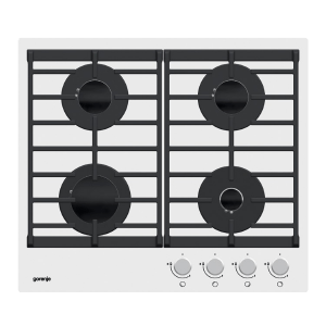 כיריים גז 60 ס"מ לבן גורניה Gorenje GT641 UW מתצוגה