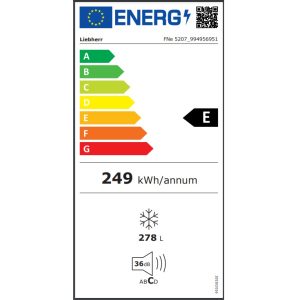 Liebherr FNE5207 label