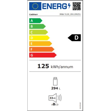 liebherr IRBd 5120 energy label