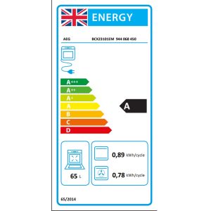 ‏תנור בנוי AEG BCX23101EM מתצוגה