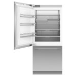 מקרר משולב מקפיא אינטגרלי פישר פייקל Fisher & Paykel דגם RS9121WLUVE1 ציר שמאל