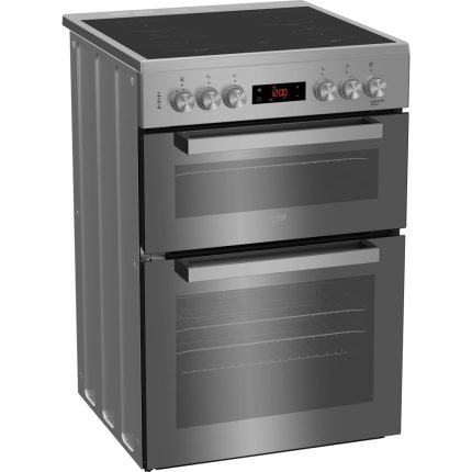 ‏תנור דו תאי משולב כיריים beko xdc663 בקו מתצוגה