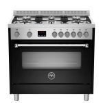 תנור בישול ואפיה משולב BERTAZZONI AMS96D61BNE19 שחור 90 ס"מ