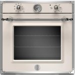 תנור אפייה בנוי Bertazzoni F609HEREKTAX שמנת כרום 76 ליטר עם מדחום אנלוגי