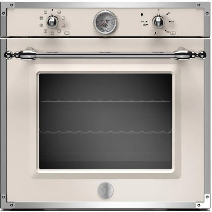 תנור אפייה בנוי Bertazzoni F609HEREKTAX שמנת כרום 76 ליטר עם מדחום אנלוגי