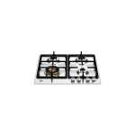 כיריים גז Bertazzoni P604LPROX עם ווק בגימור נירוסטה