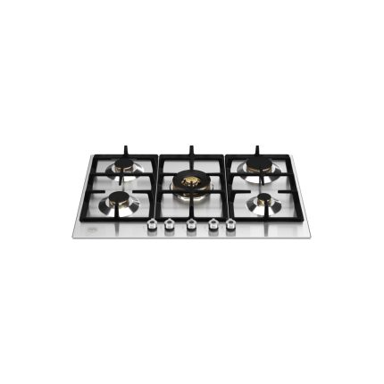 כיריים גז Bertazzoni 75 ס"מ עם ווק נירוסטה Professional