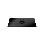 כיריים אינדוקציה Bertazzoni 80 ס"מ עם קולט אדים משולב שחור