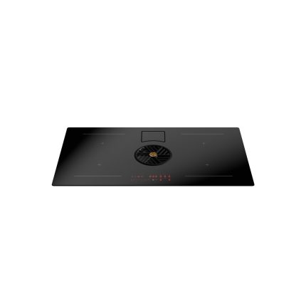כיריים אינדוקציה Bertazzoni 80 ס"מ עם קולט אדים משולב שחור