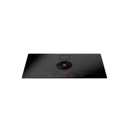 כיריים אינדוקציה Bertazzoni שחורות 80 סמ עם קולט אדים משולב