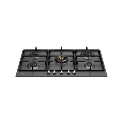 כיריים גז Bertazzoni Heritage 90 ס״מ עם מבער וואק כפול