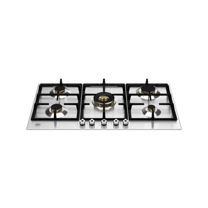 כיריים גז 90 ס"מ Bertazzoni Professional נירוסטה עם ווק כפול