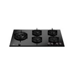 כיריים גז Bertazzoni Professional Series 90 ס"מ זכוכית שחורה