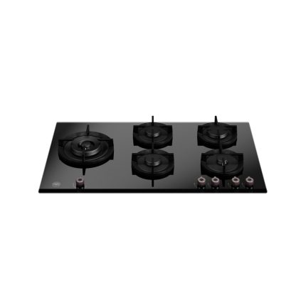כיריים גז Bertazzoni Professional Series 90 ס"מ זכוכית שחורה