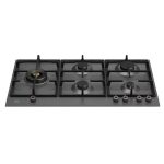 כיריים גז Bertazzoni דגם P905LPRONE שחור 5 מבערים