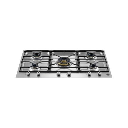 כיריים גז Bertazzoni PM36500X נירוסטה 5 מבערים