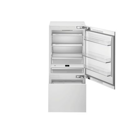 מקרר בילט אין BERTAZZONI 90 ס״מ עם מכונת קרח נירוסטה