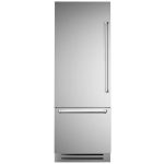 מקרר מקפיא Bertazzoni REF755BBLXTT נירוסטה בנוי Frost Free