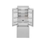 מקרר בילט אין Bertazzoni 90 ס"מ דלתות צרפתיות עם מכונת קרח