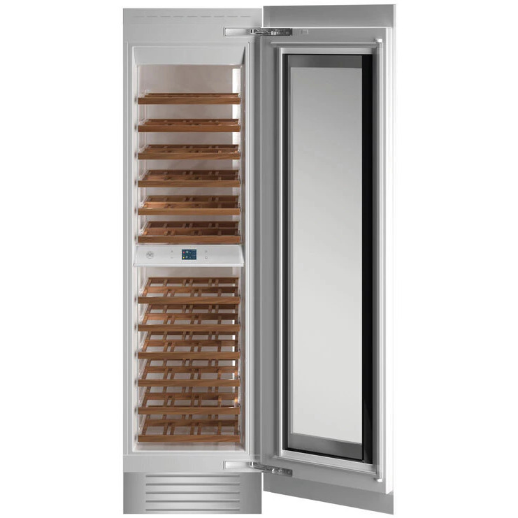 bertazzoni wc605brp2t product מקרר יין Bertazzoni WC605BRP2T בילד-אין 80 בקבוקים Panel Ready