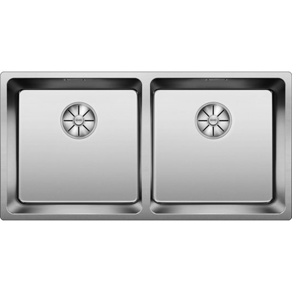 blanco andano 400 400 if product כיור מטבח BLANCO אנדאנו דו-תאי נירוסטה עם יציאת אינפינו