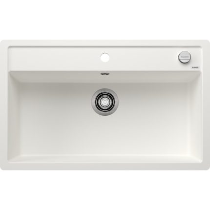 כיור מטבח BLANCO דלאגו 8 מסילגרניט לבן
