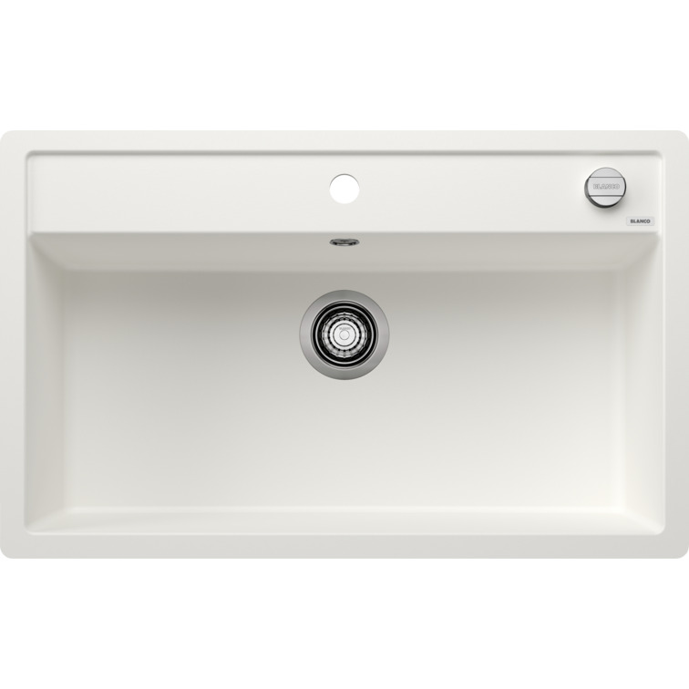 blanco delago 8 product כיור מטבח BLANCO דלאגו 8 מסילגרניט לבן