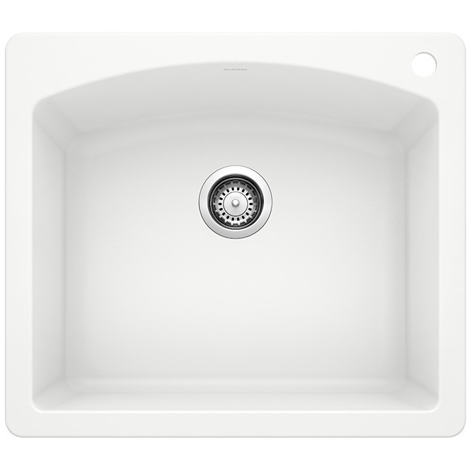 blanco diamond 1 product כיור מטבח BLANCO Diamond 1 מסילגרניט יחיד גדול