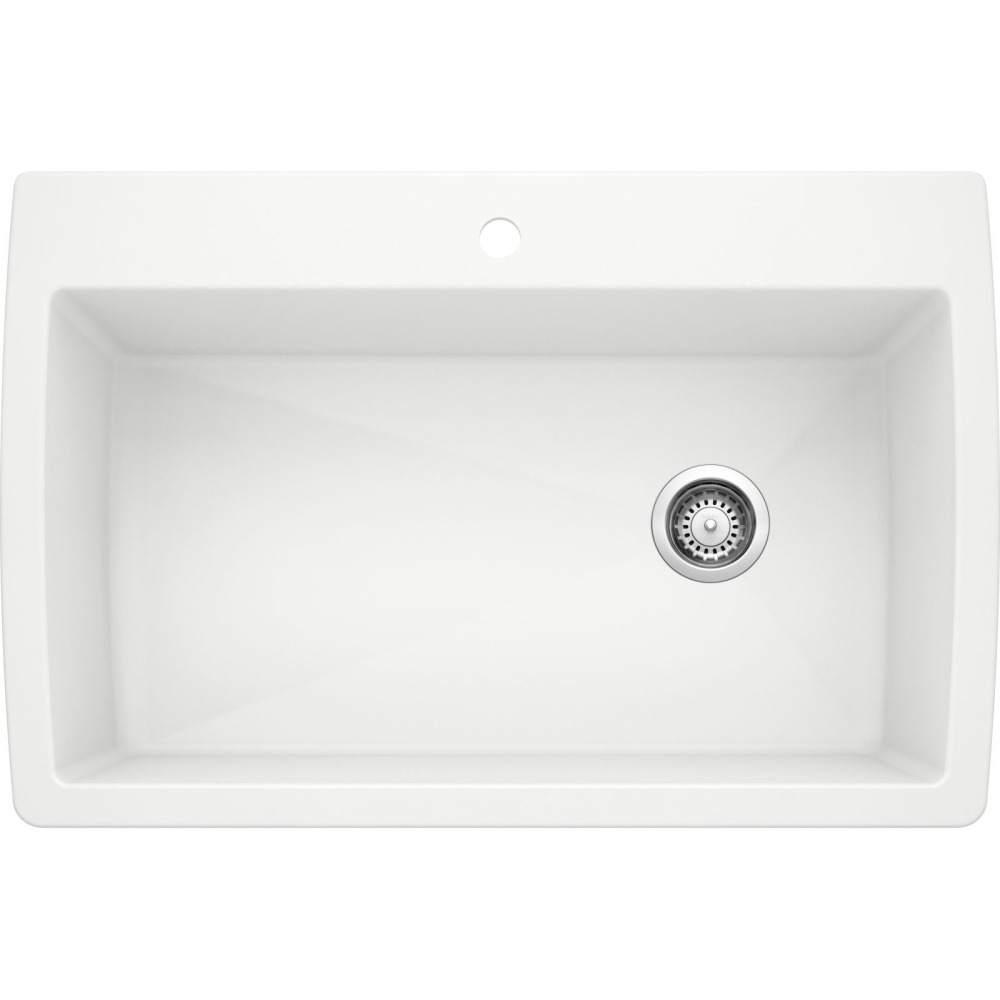 blanco diamond maxi product כיור מטבח BLANCO דיאמונד מקסי מסילגרניט לבן