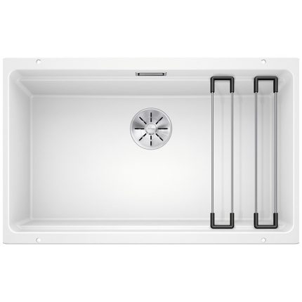 כיור מטבח BLANCO אטגון 700U עם מוטות נירוסטה מודולריים