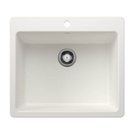 כיור מטבח BLANCO LIVEN 85 לבן מסילגרניט