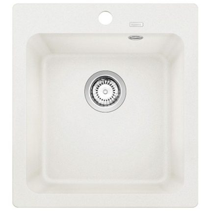 כיור מטבח BLANCO דגם נאיה 45 מסילגרניט לבן