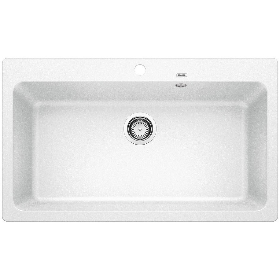 blanco naya 9xl product כיור מטבח BLANCO NAYA 9XL מסילגרניט בצבע לבן