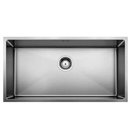 כיור BLANCO QUATRUS R15 800-IU נירוסטה עיצוב מודרני