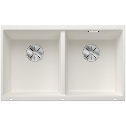 כיור כפול BLANCO סבליין 350/350U מסילגרניט לבן