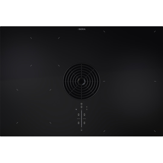 bora m pure 76cm product כיריים אינדוקציה BORA M Pure עם קולט אדים משולב זכוכית קרמית