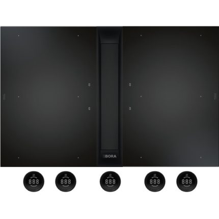 כיריים אינדוקציה BORA PKAS3FIAB משולבות קולט אדים דומינו 85 ס״מ