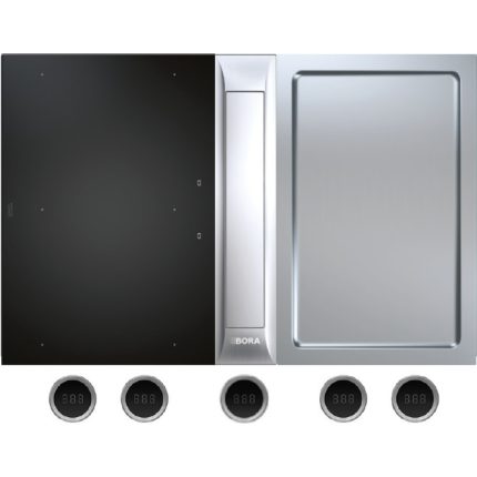 כיריים משולבות קולט אדים BORA Professional 3.0 אינדוקציה וטפניאקי 85 ס"מ