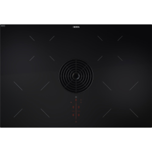 bora puru induction cooktop 76cm product כיריים אינדוקציה BORA PURU עם קולט אדים משולב 76 ס"מ זכוכית קרמית