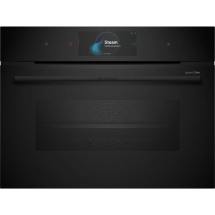תנור בנוי קומפקטי Bosch CSG958DB1 סדרה 8 עם פונקציית אידוי צבע שחור