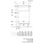 ⁦כיריים אינדוקציה Bosch סדרה 8 עם קולט אדים מובנה 80 ס"מ דגם PXX890D51E⁩ – תמונה ⁦3⁩
