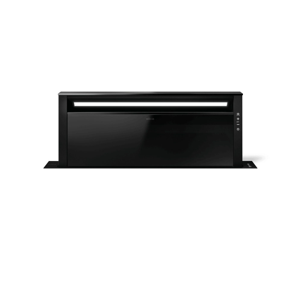 elica getup 86 product קולט אדים נשלף Elica Getup שחור 86 ס"מ עם חיבור Wi-Fi
