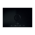 כיריים אינדוקציה Elica NikolaTesla Switch Glow זכוכית שחורה עם קולט אדים מובנה