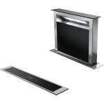 קולט אדים Faber HOOD FABULA PLUS EVO+ BK A60/2 שחור זכוכית Downdraft 60 ס"מ