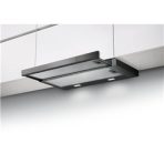 קולט אדים מובנה Faber FLEXA NG GLASS LUX BK A60 שחור עם זכוכית