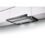 קולט אדים בנוי Faber FLEXA NG GLASS LUX BK A60 זכוכית שחורה 60 ס"מ