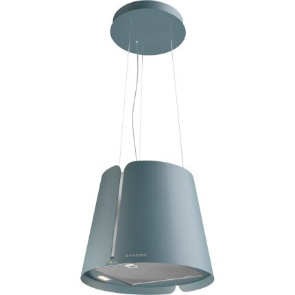 קולט אדים Faber HOOD BEAT DB MATT F45/2 גוון Dusty Blue מט רוחב 45 ס"מ