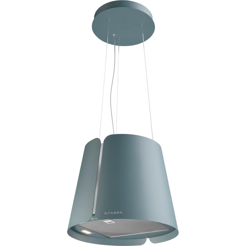 faber hood beat db matt f45 2 product קולט אדים Faber HOOD BEAT DB MATT F45/2 גוון Dusty Blue מט רוחב 45 ס"מ